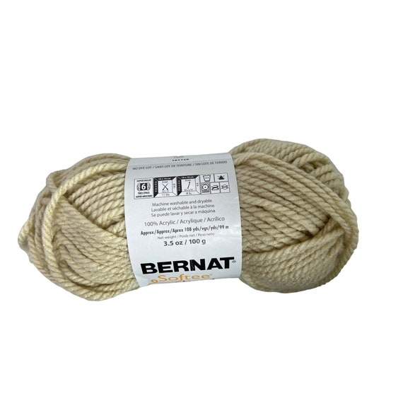 Bernat softee chunky yarn linen hotsell