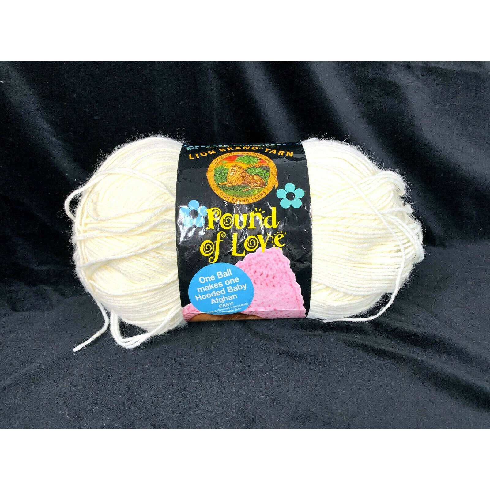 Lion Brand Pound Of Love Baby Yarn - Antique White