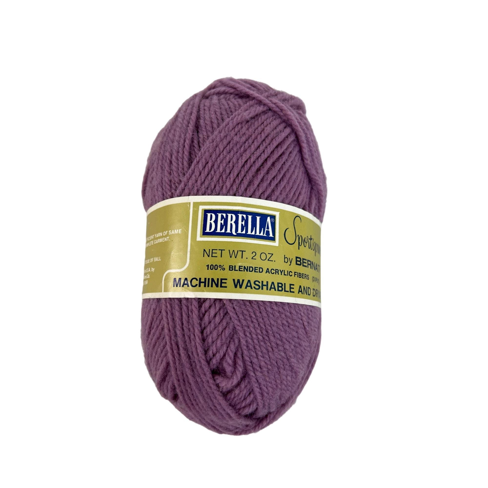 Bernat berella sport spun yarn deals