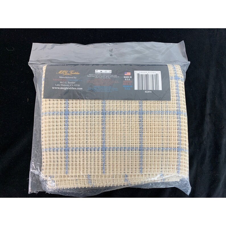 MCG Textiles 3.75 Graph 'N Latch Hook Rug Canvas 36x60 Factory Sealed