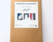 Postcard Set - Surbiton and Tolworth Buildings