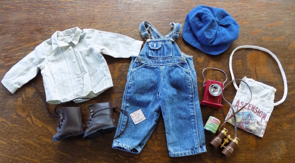 RARE American Girl Kit Hobo Set Outfit & Camp Supplies Etsy