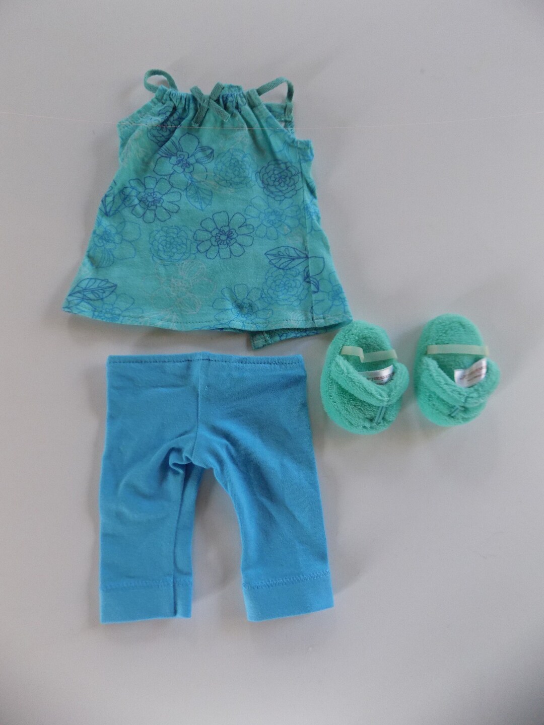 Retired GOTY Kanani Blue Pajama Set American Girl Doll Pajamas ...