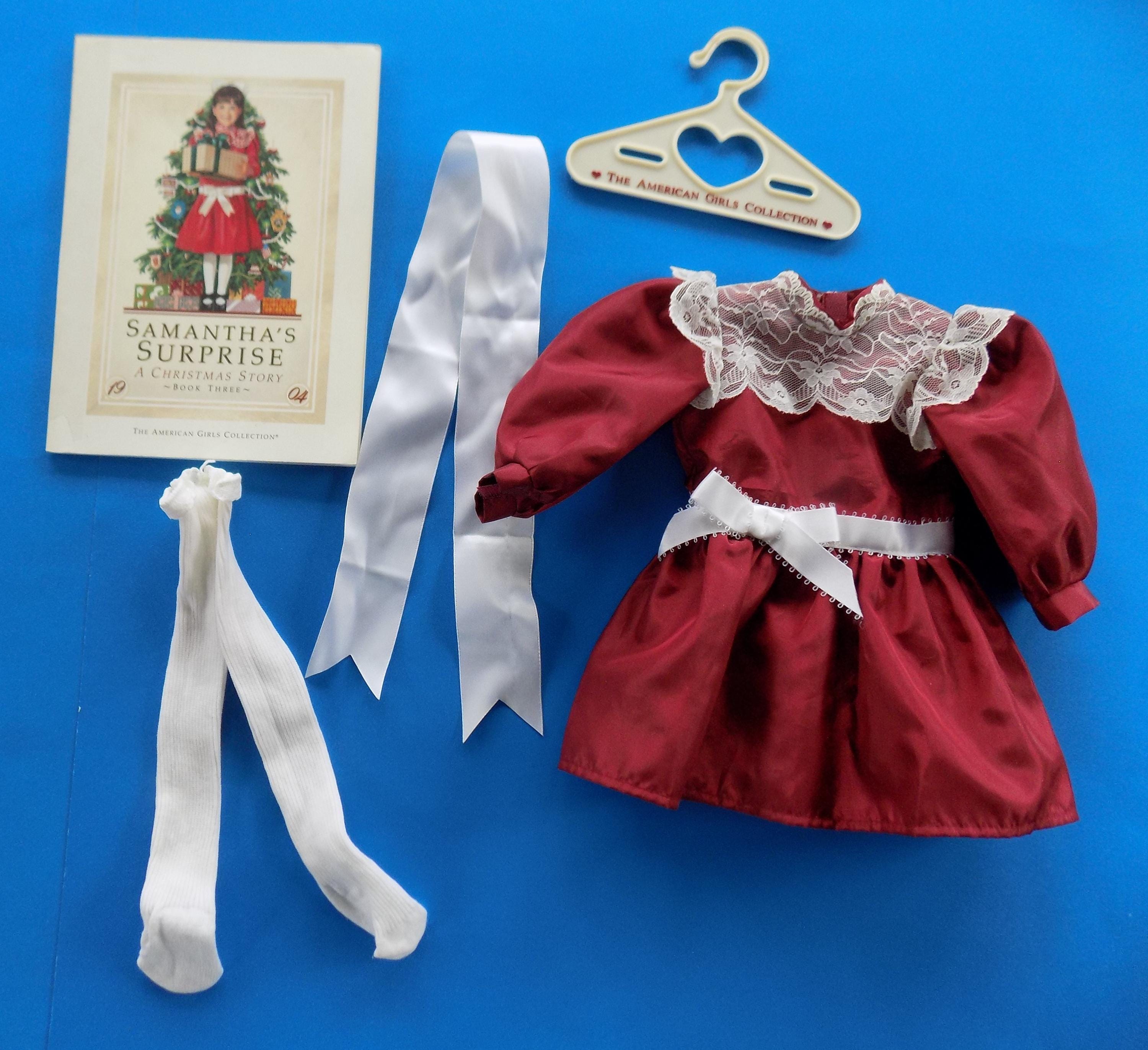 American Girl Samantha Doll Christmas Dress - Etsy