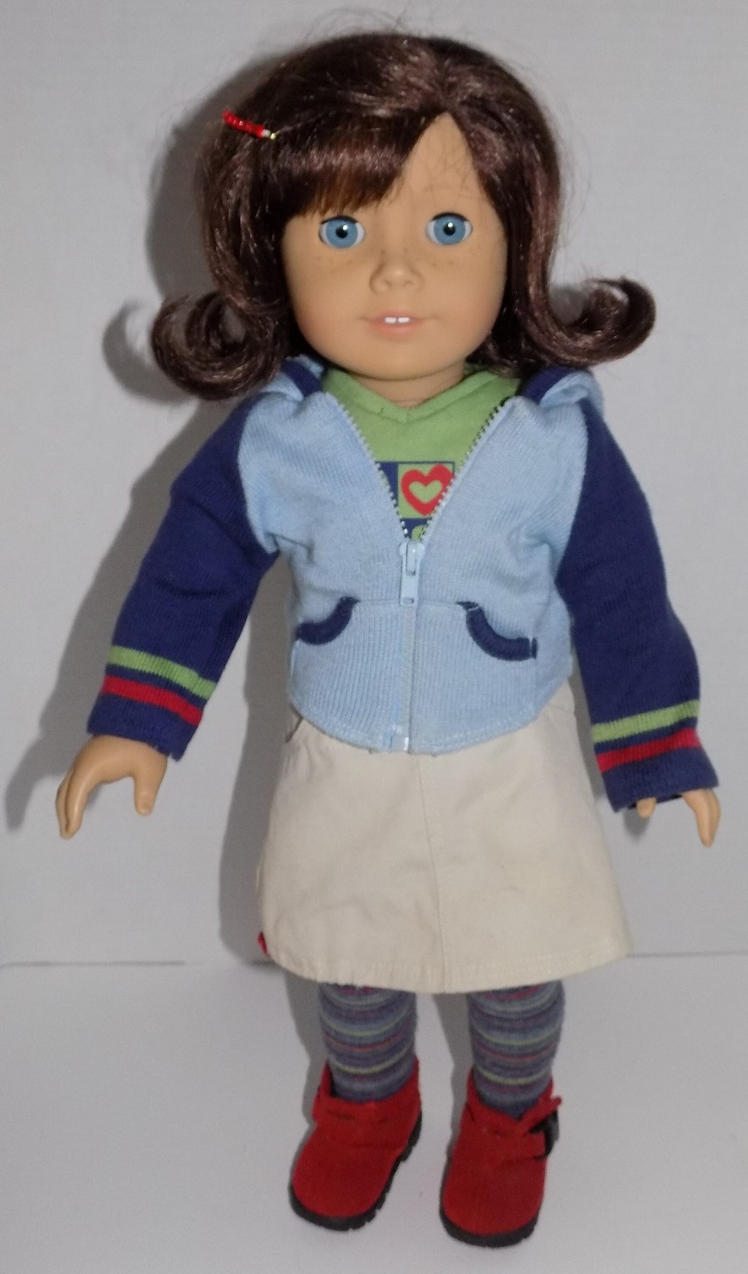 FIRST GOTY Pleasant Company Lindsey American Girl of Year Doll 18 W Meet Outfit EUC Etsy