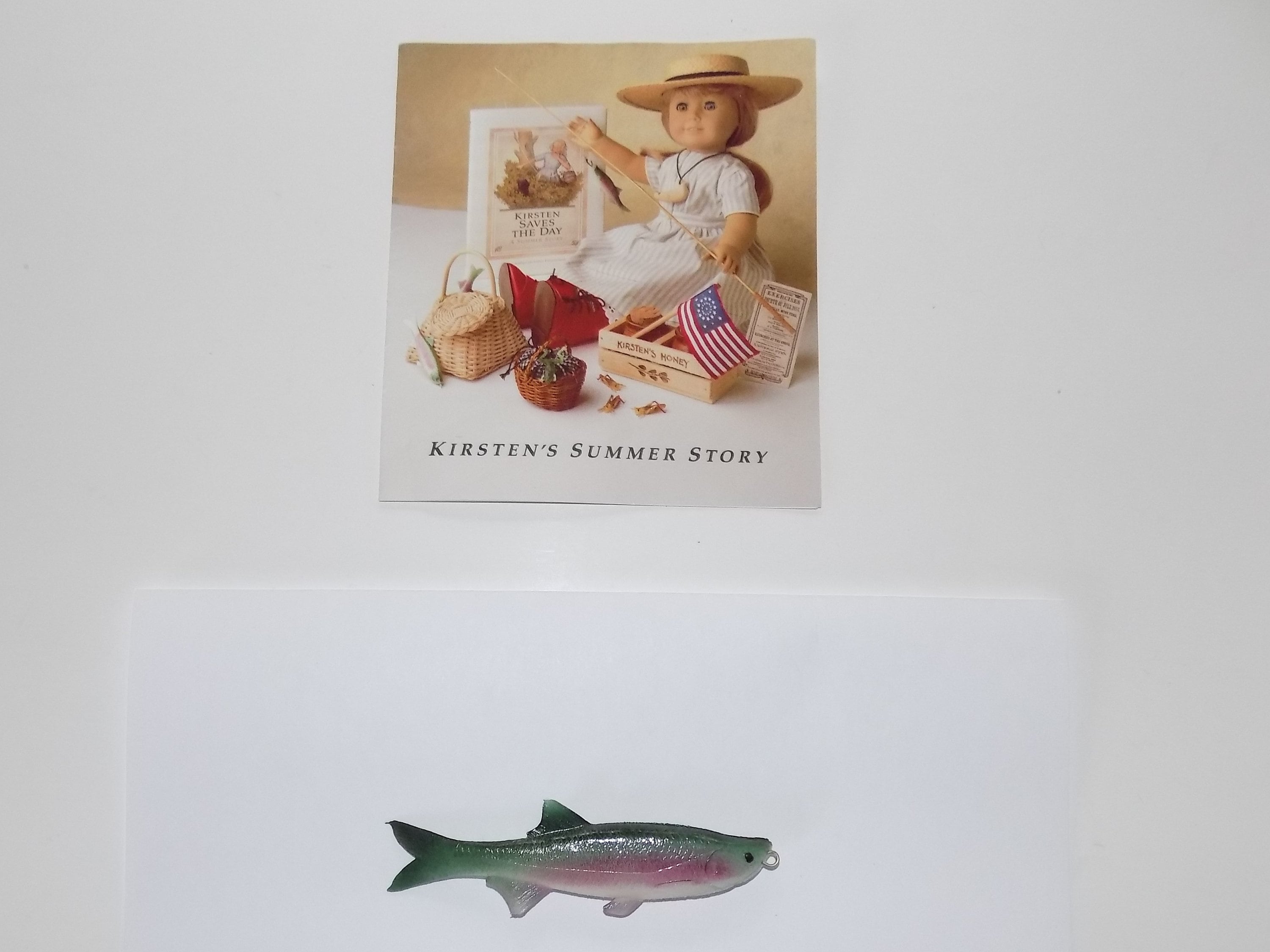American Girl Kirsten Fishing Set - Etsy American Girl Kirsten Fishing Set - Etsy