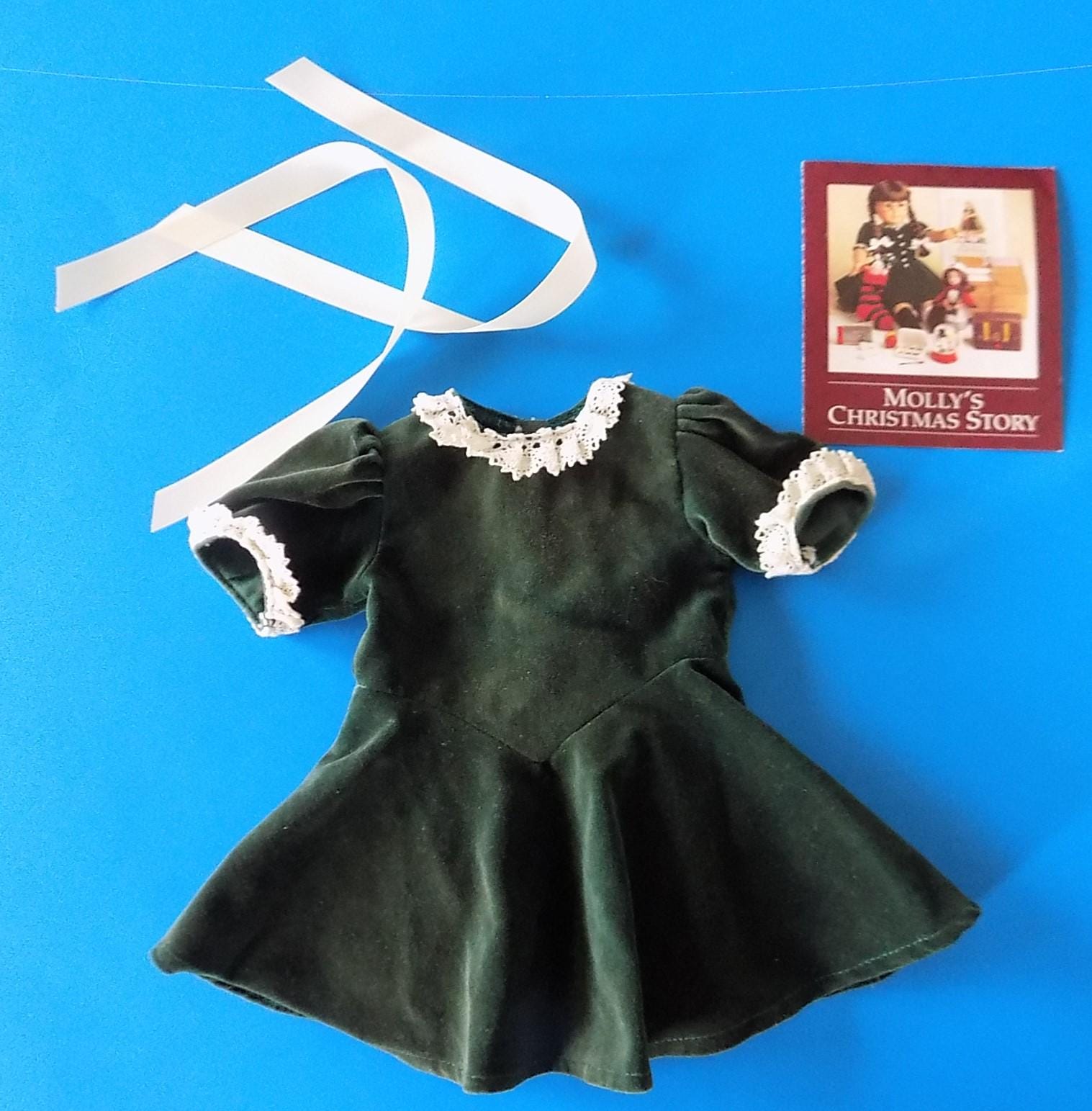American Girl Molly Christmas Dress - Etsy