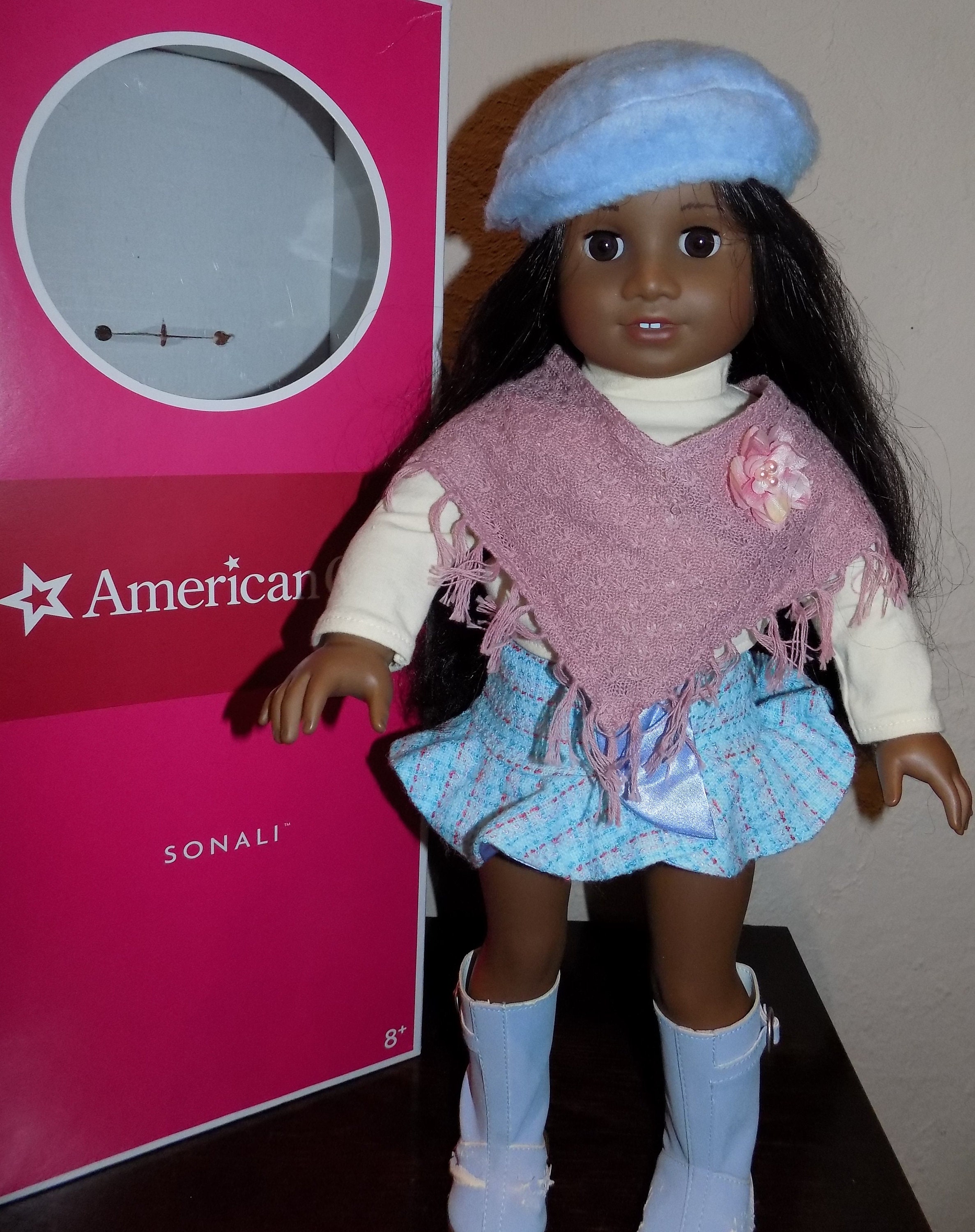 RARE Retired American Girl Doll Sonali in Box Etsy