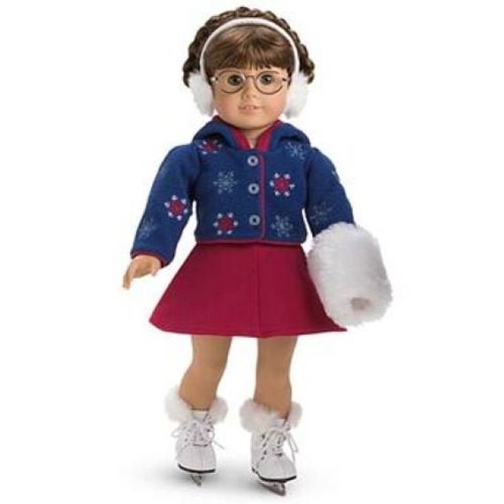 Retired American Girl Molly's Ice Skating Outfit Etsy