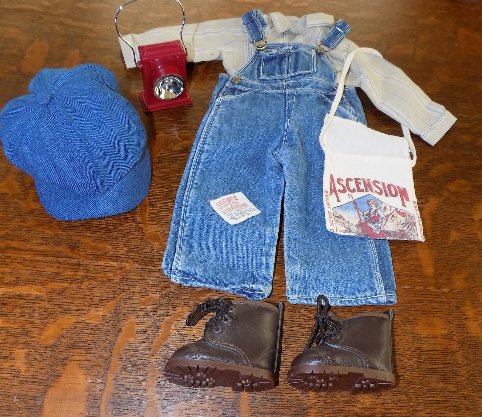 Retired and Rare American Girl KIt's Hobo Outfit Overalls Etsy