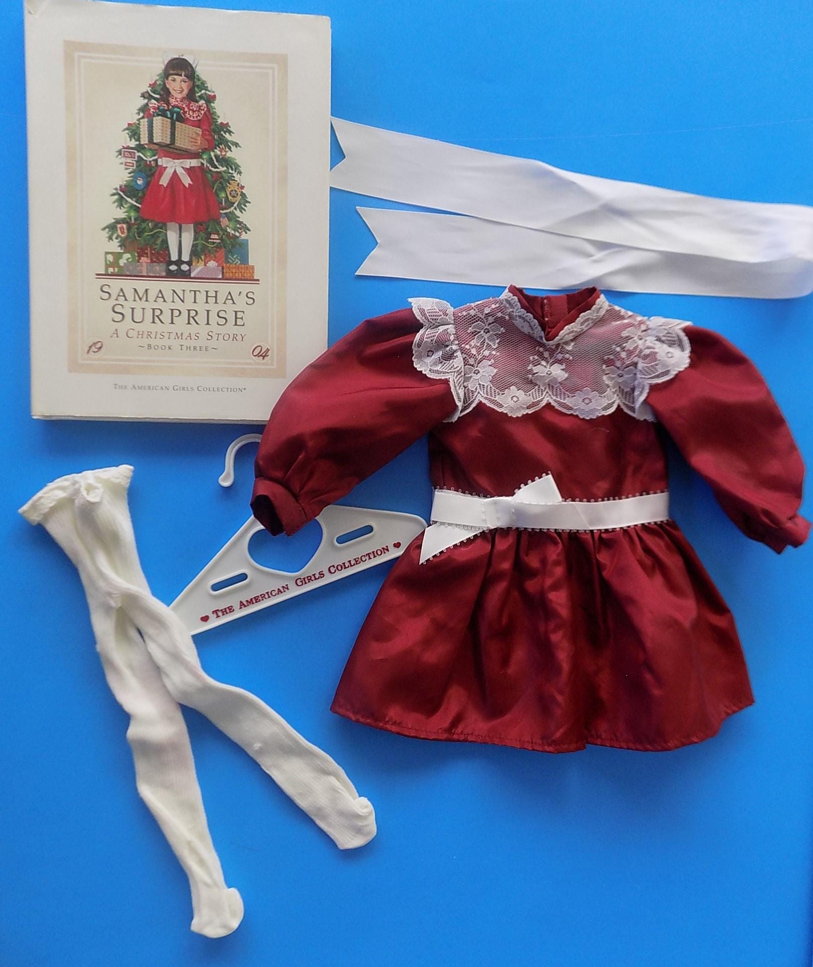 samantha christmas dress Samantha's Surprise  The Changnon Family Museum of Toys and Collectibles