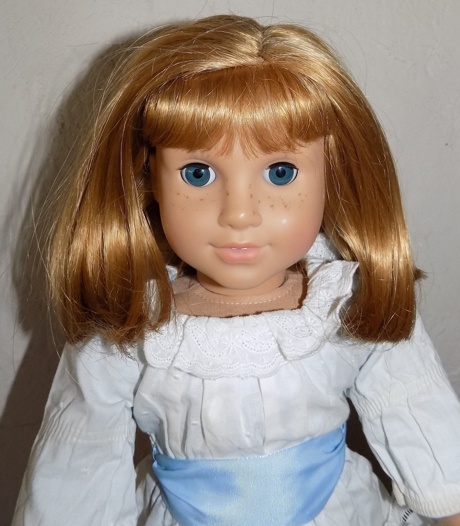 Pleasant Company Nellie American Girl Doll w Meet Dress Hat Etsy