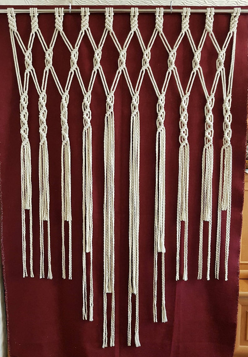 Macrame wall hanging Wedding backdrop Macrame wedding Macrame Etsy