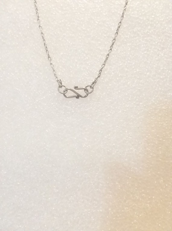Vintage Sterling Silver beaded necklace. Vintage … - image 4