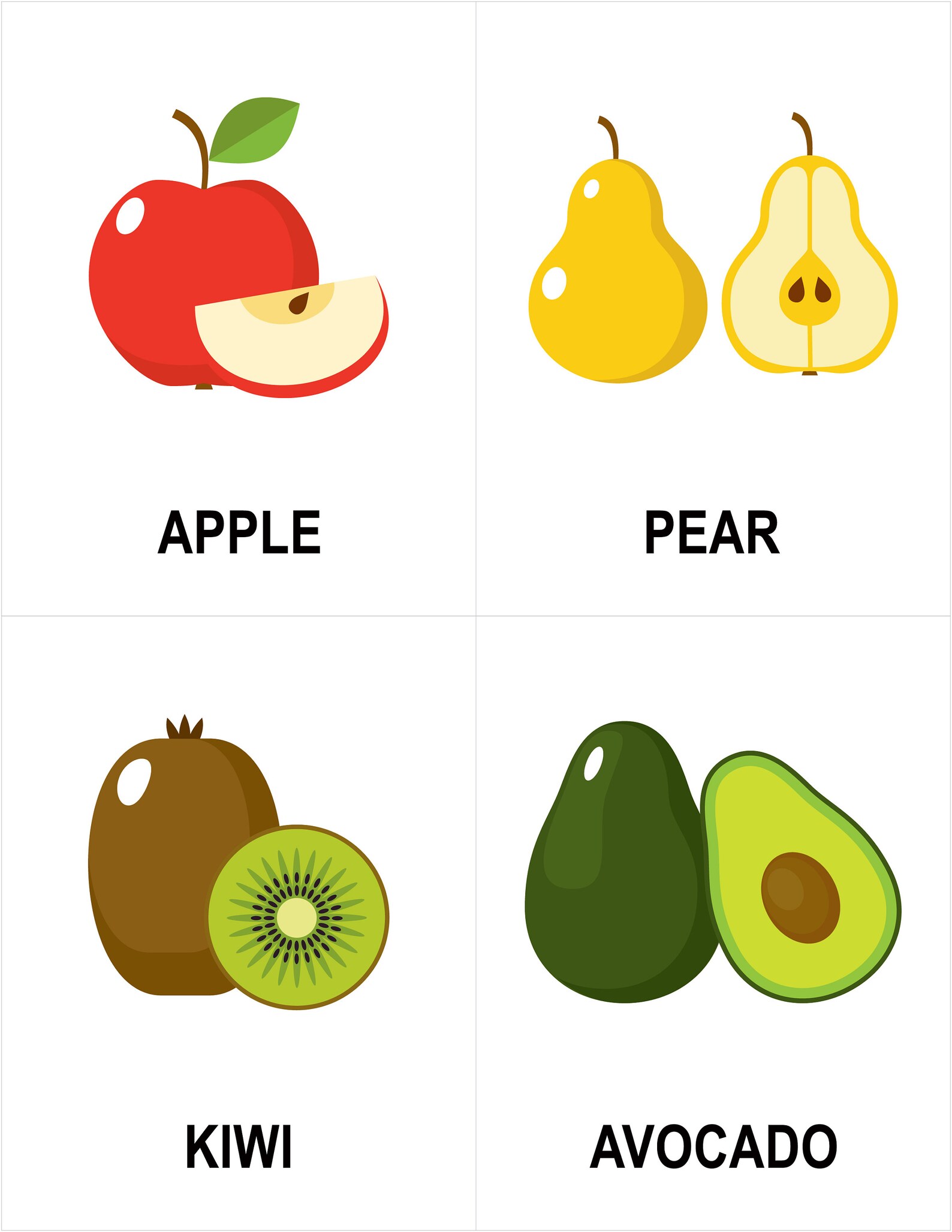 fruits-printable-cards-fruits-vocabulary-kids-activities-etsy