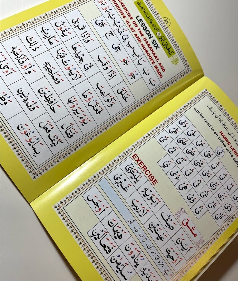 Colour Coded Nurani Qaidah, Noorani Qaida,islamic Arabic Alphabet ...