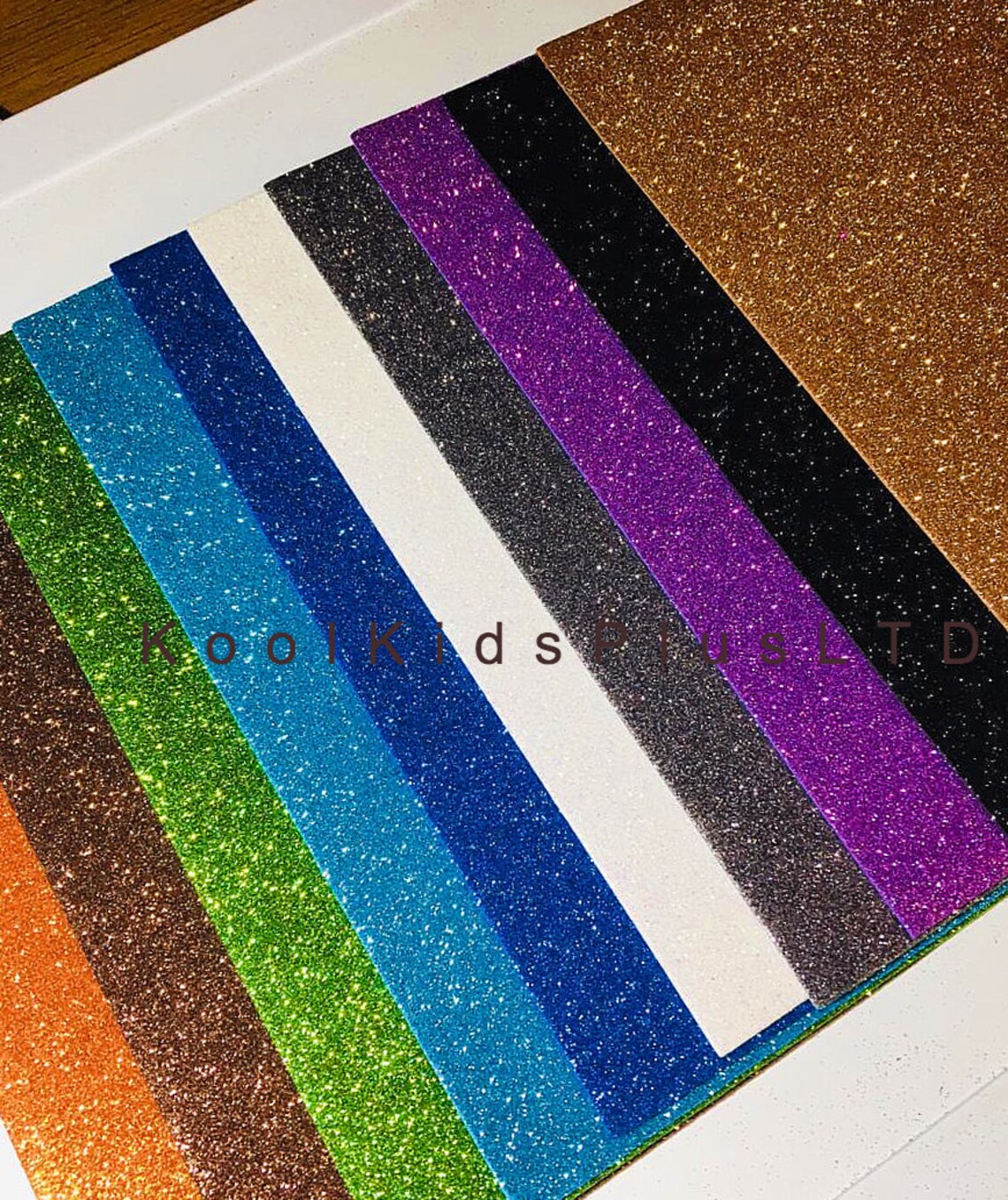 A4 Pack of 10 Glitter Sheets Eva Foam Glitter Sheets High Etsy