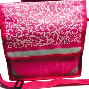 Grand sac de madrasa rose / sac de médersa / sac de messager / sac de livre islamique, sacs d’école, de grande qualité, imperméable à l’eau, différentes couleurs