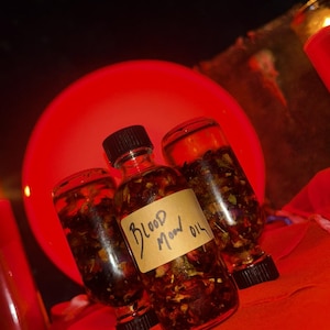 Blood Moon Eclipse Oil