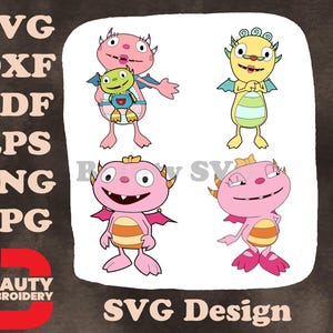 Henry Hugglemonster - Irmãos Henry e Summer Hugglemonster - Várias Poses - Monster Kids Fun SVG