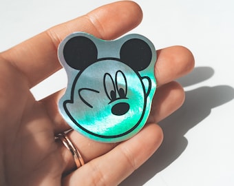 Halloween Disney Inspired Stickers, Mickey Inspired Ghost, Jack Skellington, Poison Apple, Hocus Pocus | Waterproof For Tumblers and Laptops