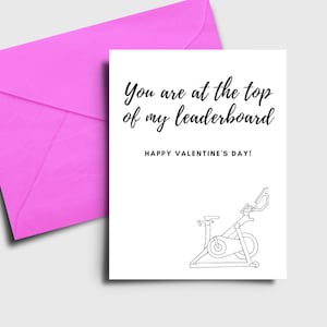 Printable Instant Download - Top of My Leaderboard - Happy Valentines Day - Blank Inside