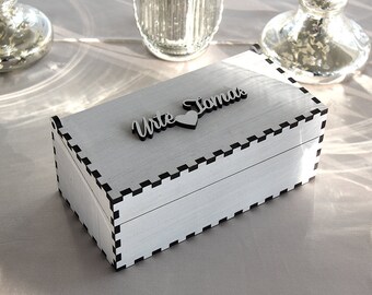 Laser cut personalized box