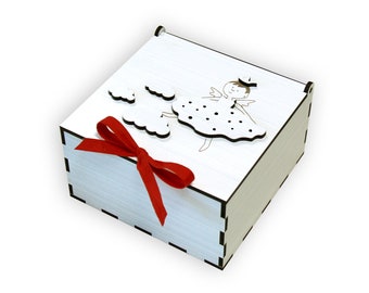 White gift box, Fairy gift box