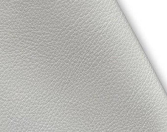 White Natural Grain Cowhide Leather Skins. Genuine Cow leather for DIY craft, Upholstery, leather crafting, Cut and sew leather Goods