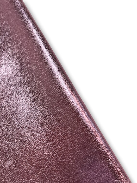 Metallic Leather / Full Grain Foil Sides / Gold & Silver Garment Hides