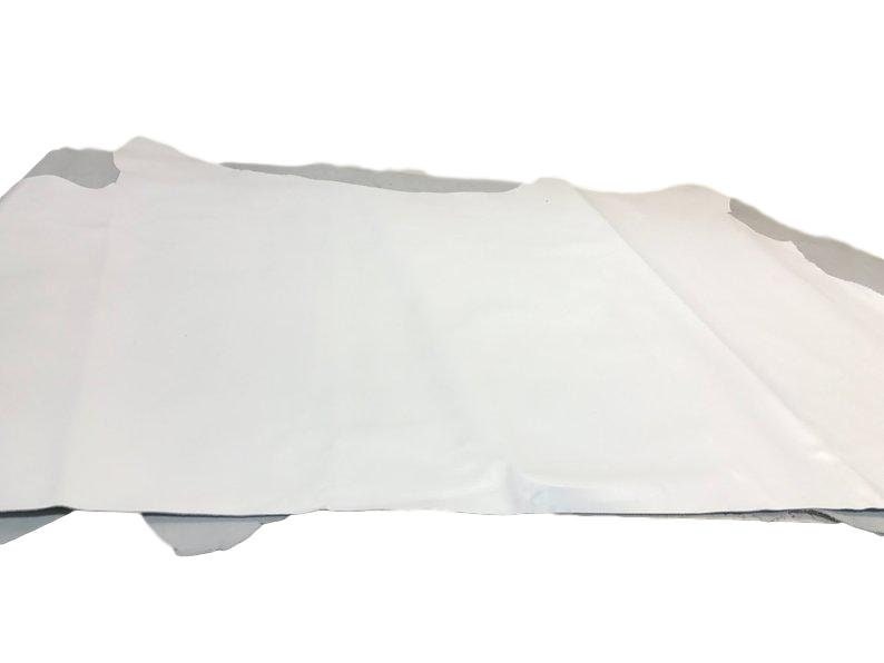 White Smooth Cowhide Leather Skins Etsy