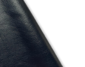Pewter Metallic Natural Grain Cowhide Leather Skins Genuine