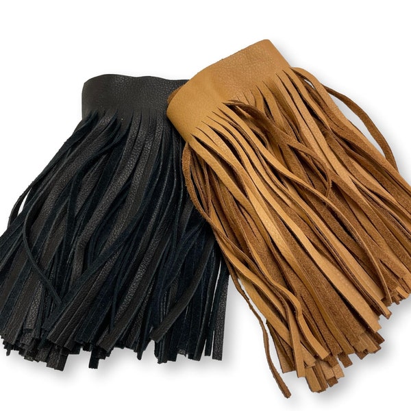 Leather Fringe Etsy
