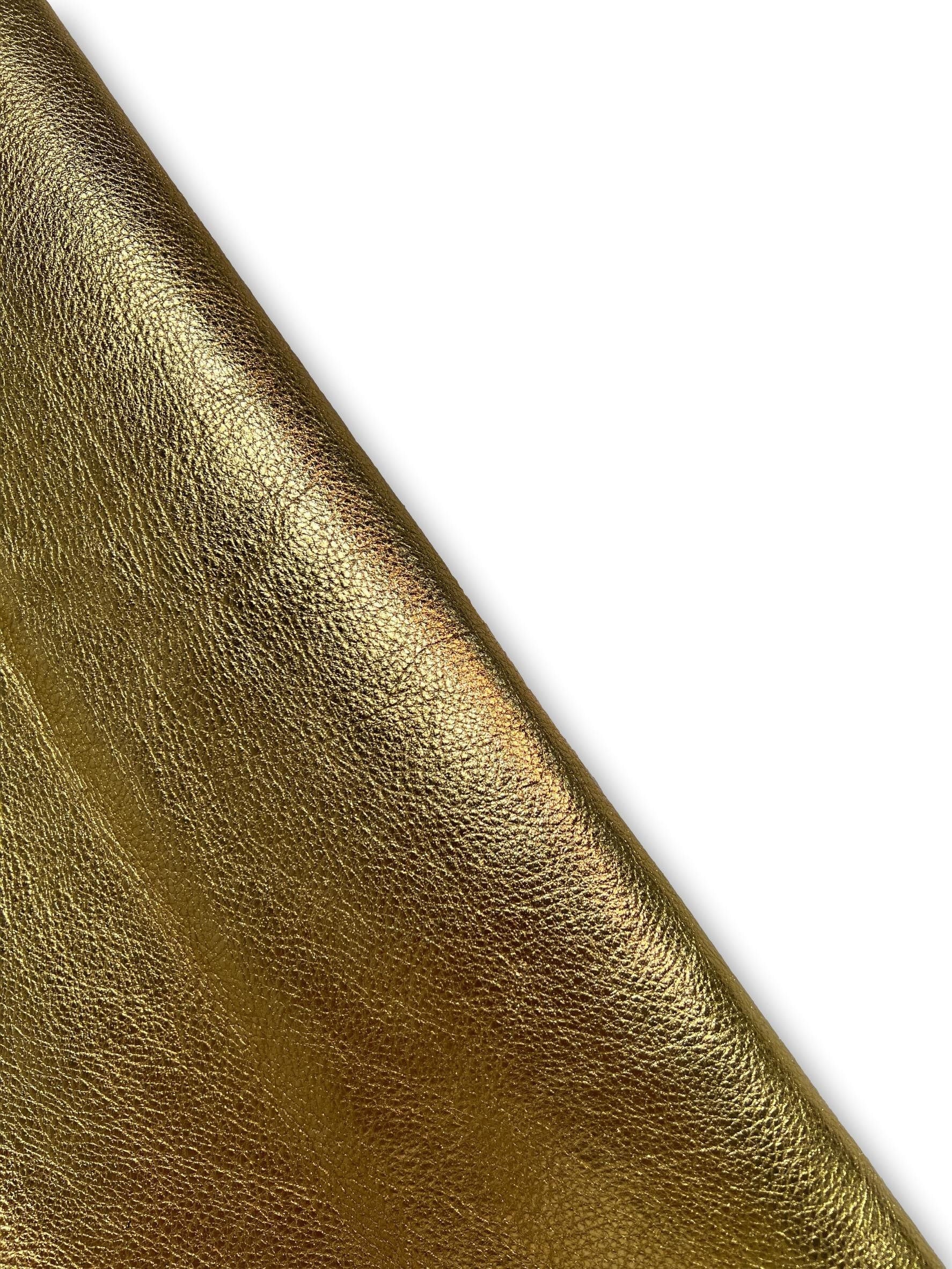 4 Feet Dog Leash  White Gold Metallic Goatskin Leather – Graphic Image
