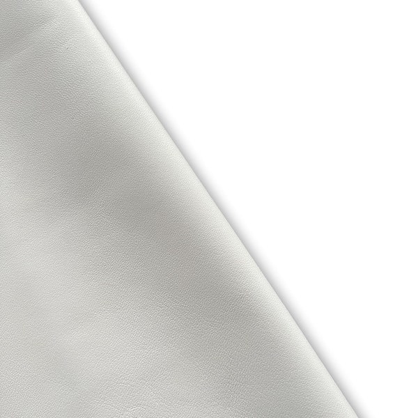 White Italian Nappa Lambskin. Genuine Leather Ideal for DIY Crafts, Leather Jackets, Leather Pants,Leather garments, and more Cut and Sew