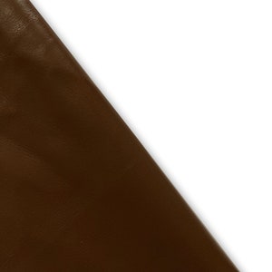 Peanut Brown Italian Lambskin