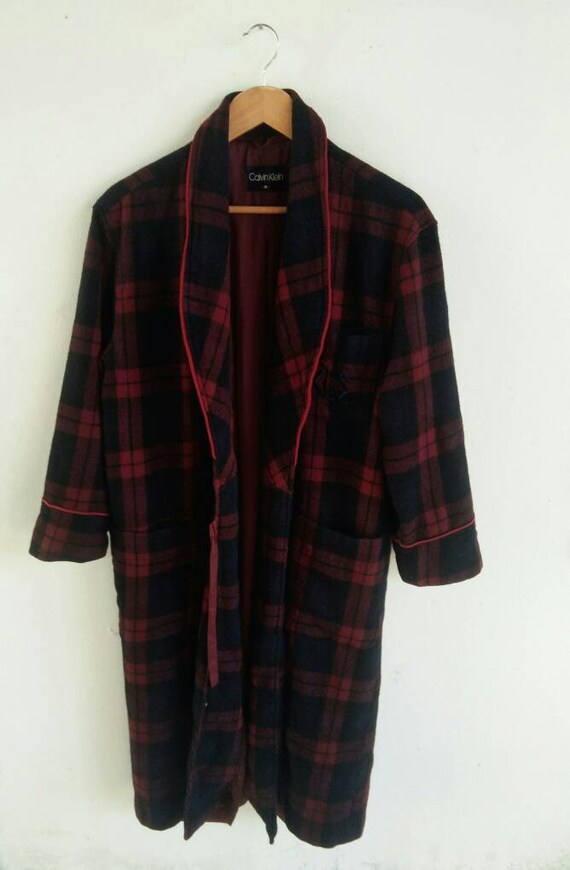 Vintage Calvin Klein Unbutton Long Jacket /Sleepwear … Gem