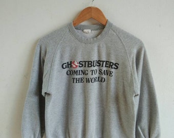 Ghostbusters Retro Jumper S to XXL Clothing Movie Sweater