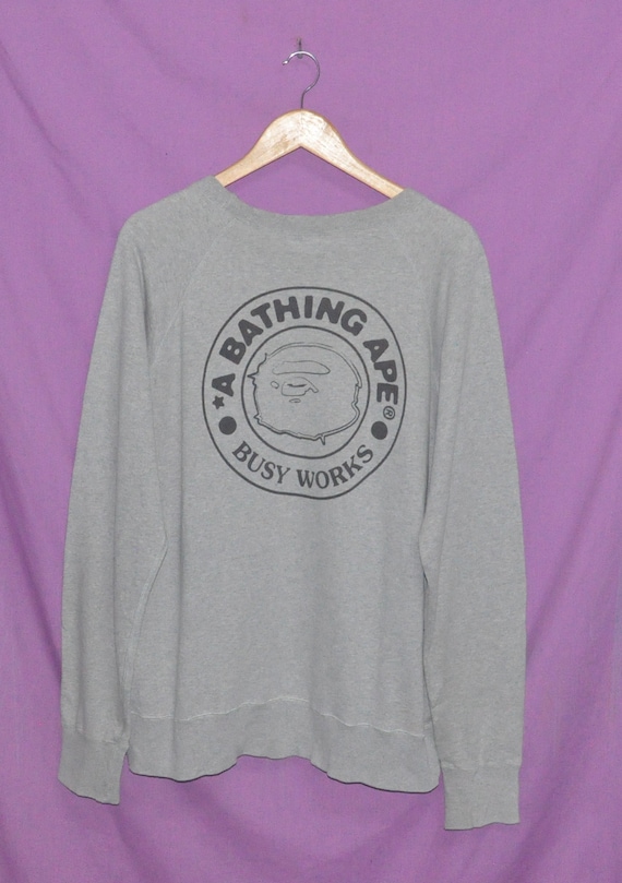 bape busy works hoodie