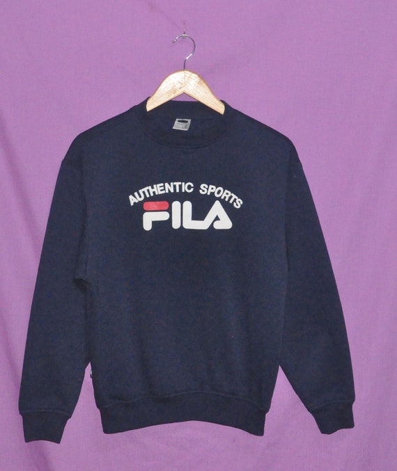 fila blue sweatshirt