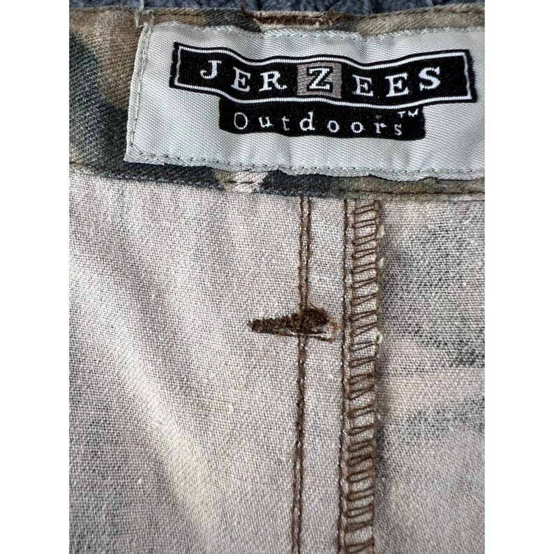 Jerzees Mossy Oak Herren Vintage Jagdhose 48x32 Camo Cargo Gebrauch Vintage Bild 10