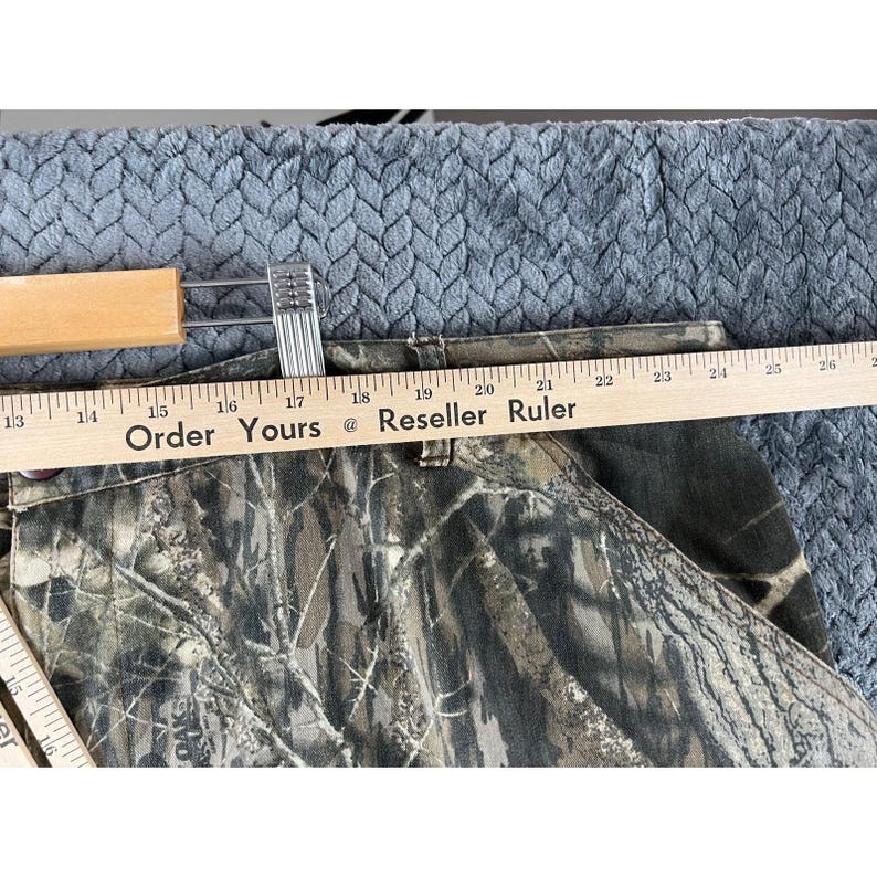 Jerzees Mossy Oak Herren Vintage Jagdhose 48x32 Camo Cargo Gebrauch Vintage Bild 5