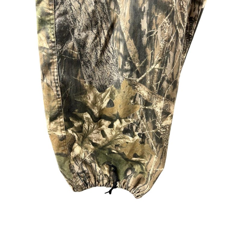 Jerzees Mossy Oak Herren Vintage Jagdhose 48x32 Camo Cargo Gebrauch Vintage Bild 3