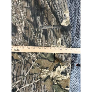 Jerzees Mossy Oak Herren Vintage Jagdhose 48x32 Camo Cargo Gebrauch Vintage Bild 6