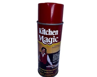 Kitchen Magic Resopal Applikator Magic Cleaner Polish 13 Unzen Vintage New Old Stock