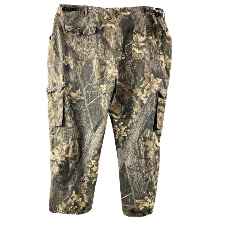 Jerzees Mossy Oak Herren Vintage Jagdhose 48x32 Camo Cargo Gebrauch Vintage Bild 7