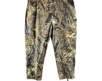 Jerzees Mossy Oak Herren Vintage Jagdhose 48x32 Camo Cargo Gebrauch Vintage