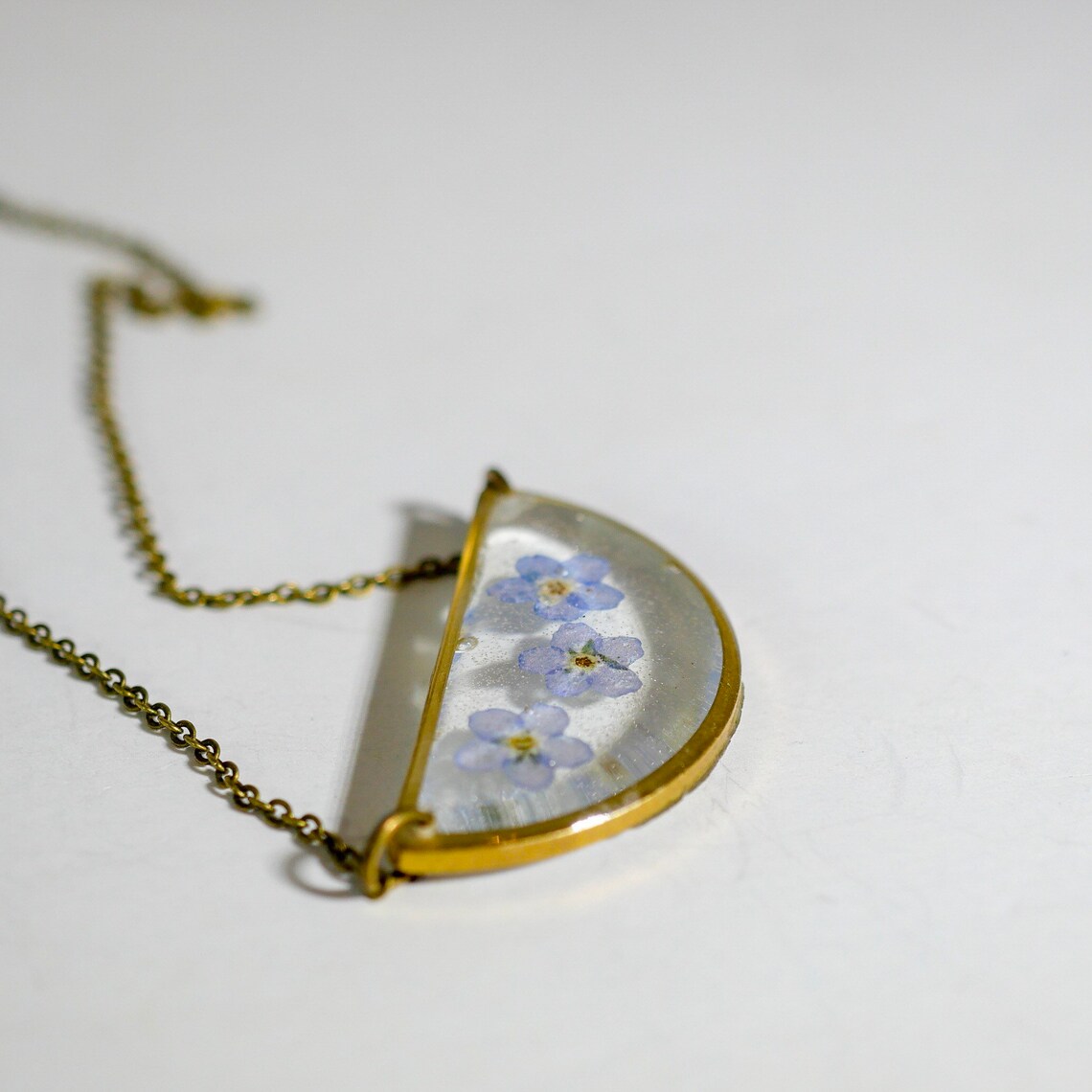 Forget Me Not Necklace