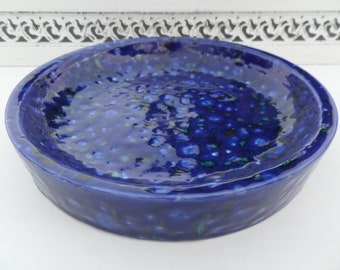 Large Blue Dish