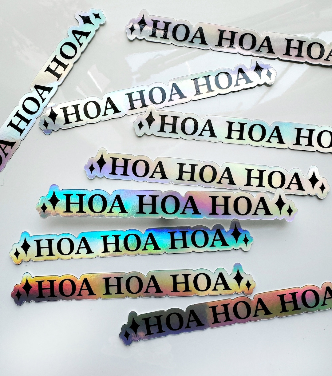 Hoa Hoa Hoa Stickerholographic Stickertwilight Sticker Etsy